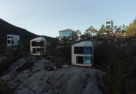 Ferienhäuser-Lysefjord-Norwegen