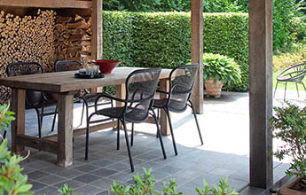 Terrasse-Einrichten